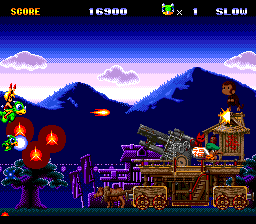 Keio Flying Squadron screenshot 4 for Sega Mega CD